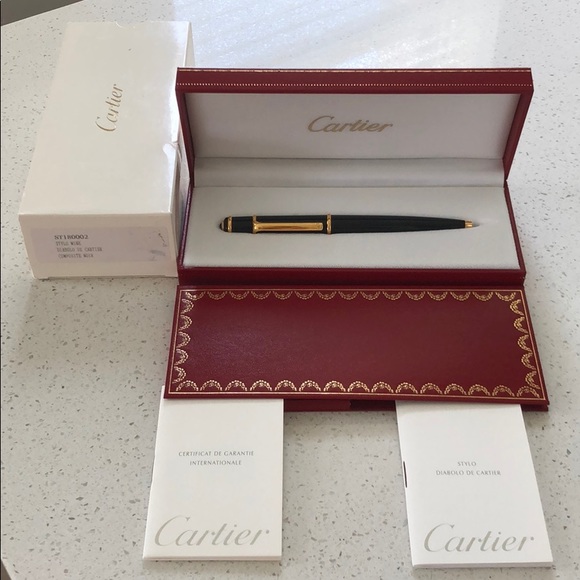 CARTIER Diabolo Pen with Original Packaging - Picture 2 of 12